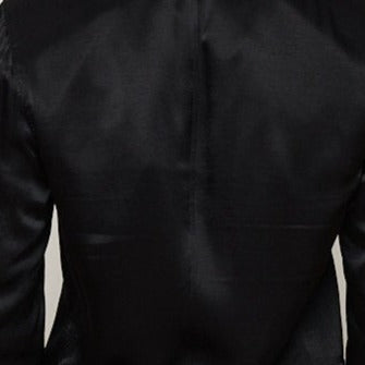 Eddy Satin Jacket - Black
