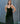 VALENTINE VELVET SLIP DRESS KELP