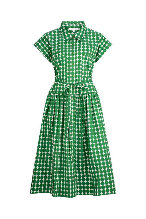 STELLA DOLMAN SLEEVE SHIRT DRESS STELLA FOREST