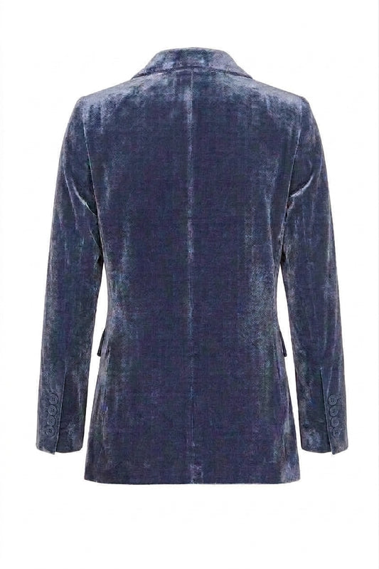 VALENTINE VELVET JACKET MIDNIGHT