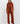VALENTINE VELVET SLOUCH PANT RUST