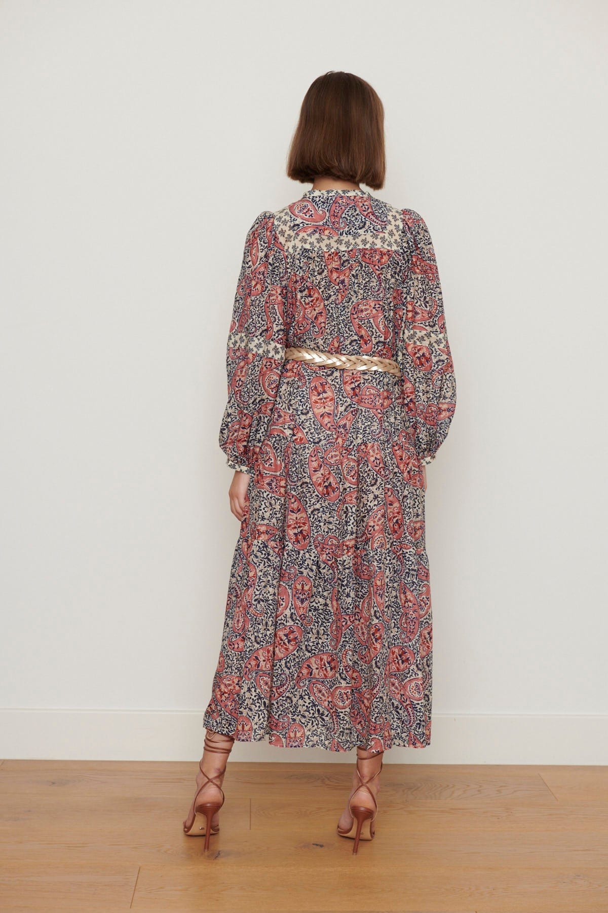 Caravan + Co Dresses ODETTA SILK COTTON DRESS - Petula Print