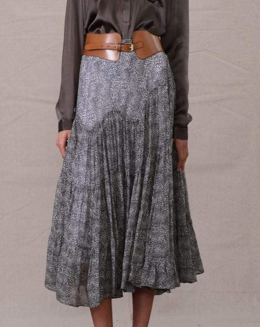 Caravan + Co Skirt CLAUDETTE TIERED SKIRT