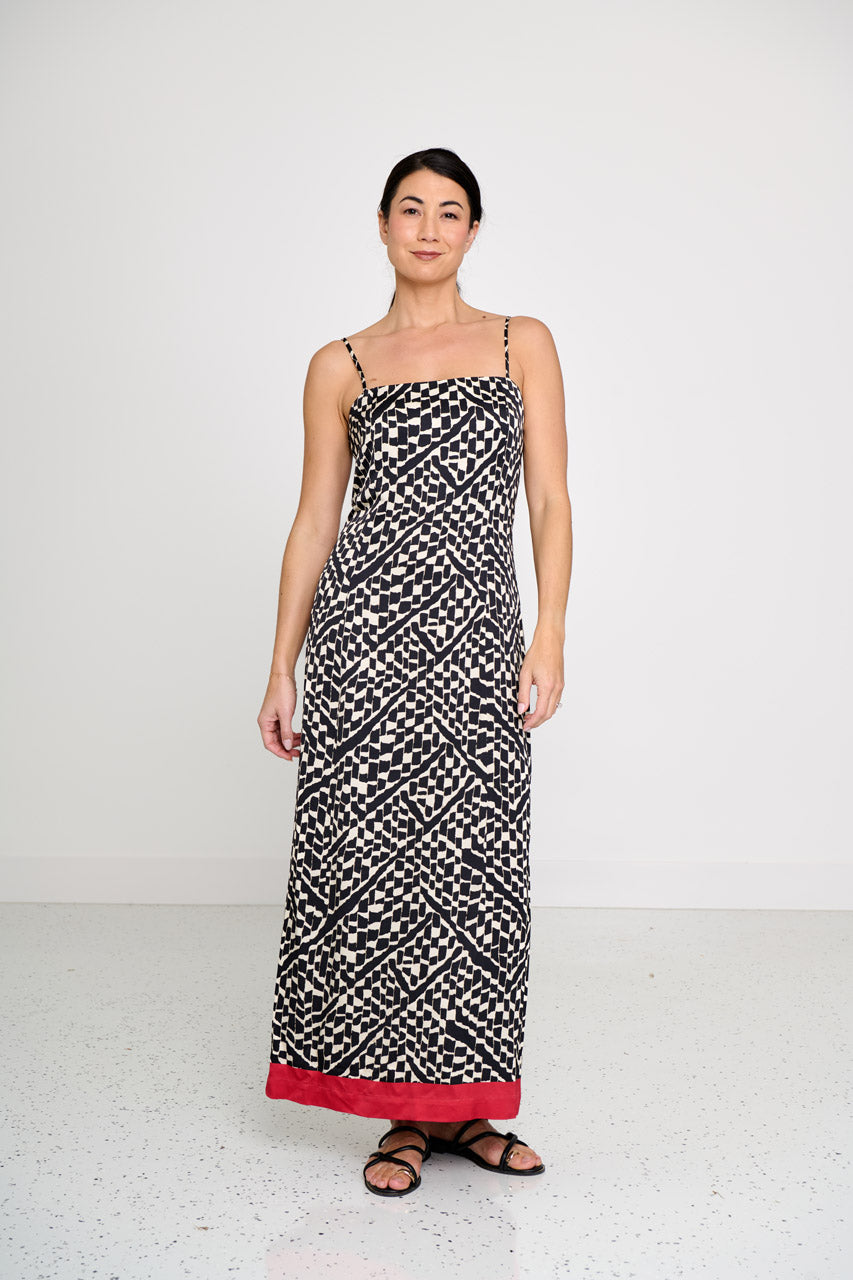 ALGERIA MAXI DRESS- Black
