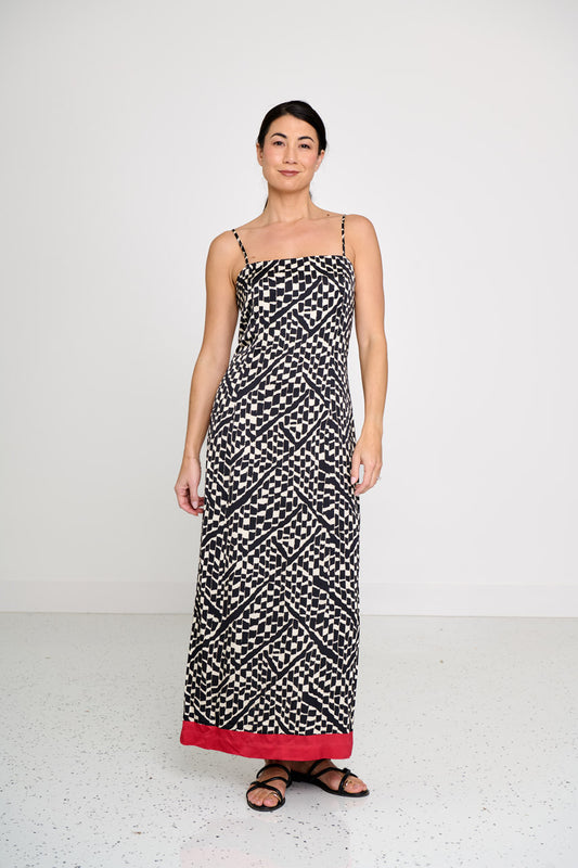 ALGERIA MAXI DRESS- Black
