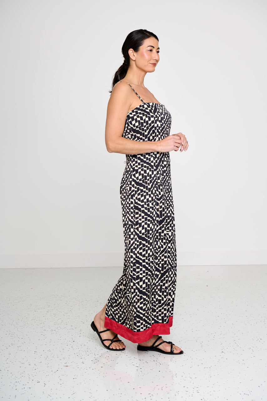 ALGERIA MAXI DRESS- Black