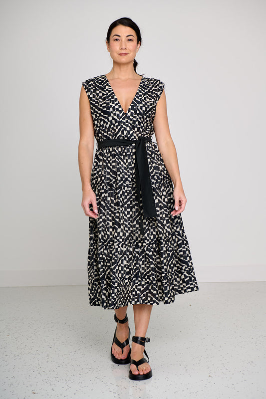 ALGERIA V NECK DRESS