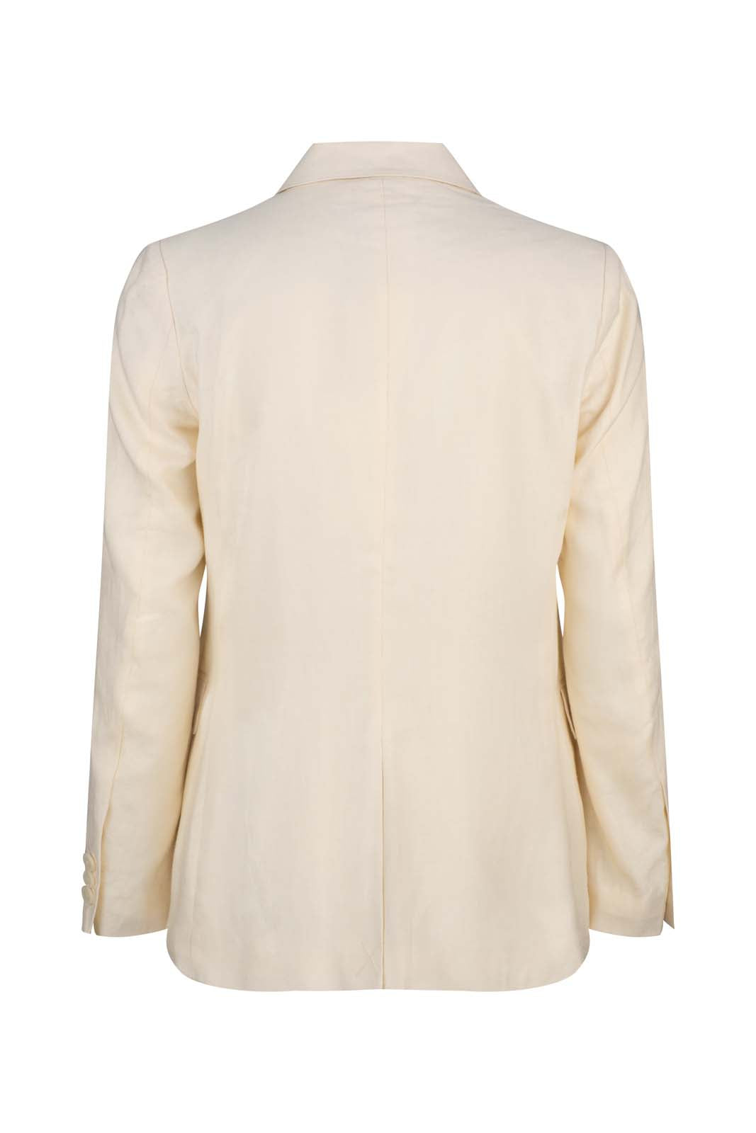 ORLANDO LINEN JACKET - Ivory