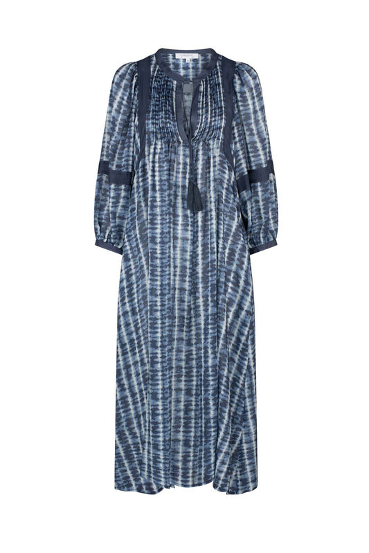 MOONLIGHT WAVE SHIRT DRESS - Navy