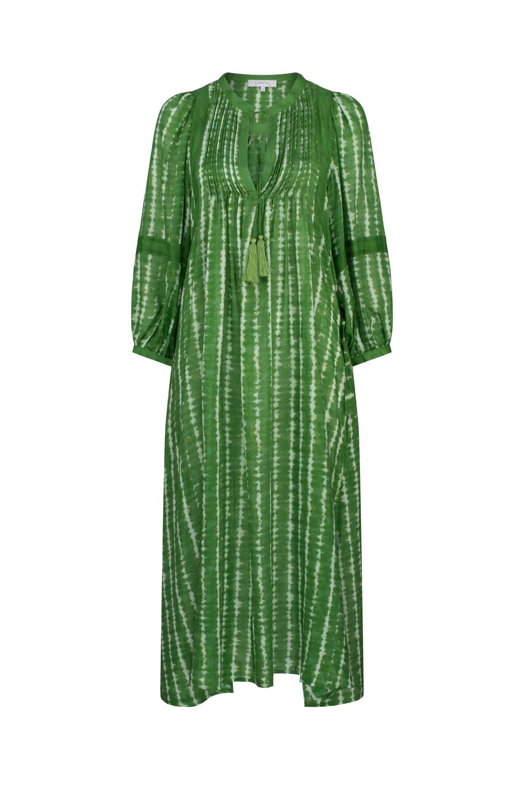 MOONLIGHT WAVE SHIRT DRESS - Forest