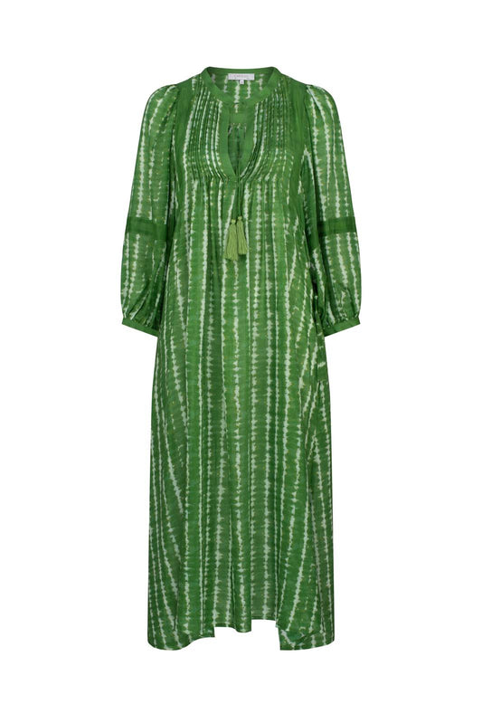 MOONLIGHT WAVE SHIRT DRESS - Forest