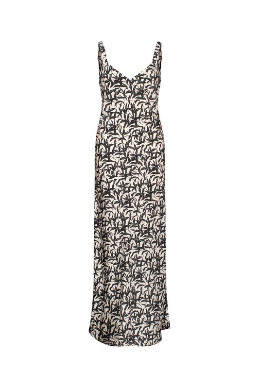 MIRABELLA SLIP DRESS- Black
