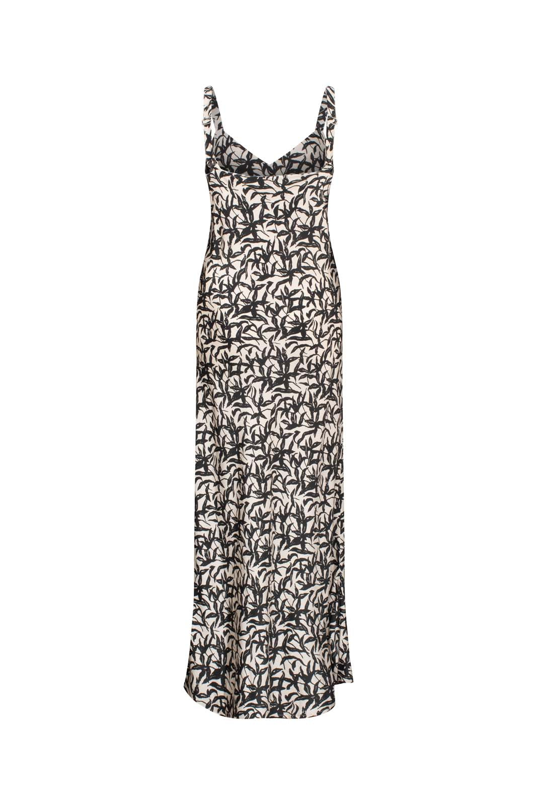 MIRABELLA SLIP DRESS- Black