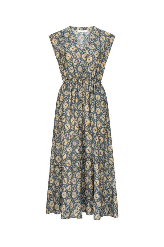 ELLA V NECK DRESS ELLA BLACK