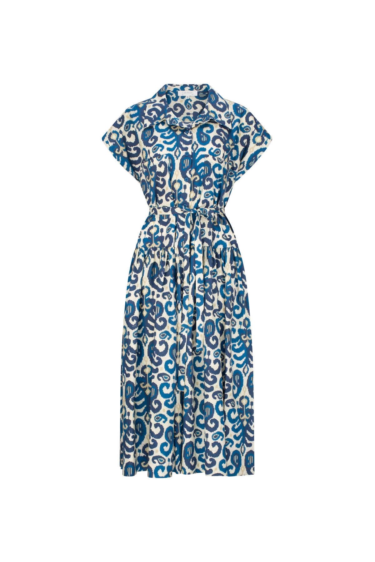 FLORENCE  DOLMAN SLEEVE SHIRT DRESS FLORENCE NAVY