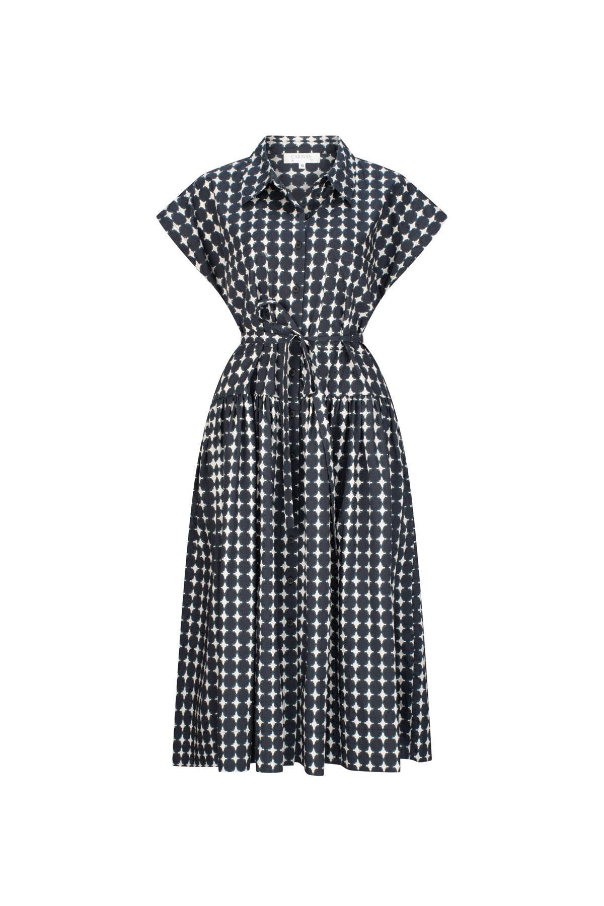 STELLA DOLMAN SLEEVE SHIRT DRESS STELLA BLACK