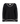 CASHMERE BLEND V NECK JUMPER BLACK/ALABASTER