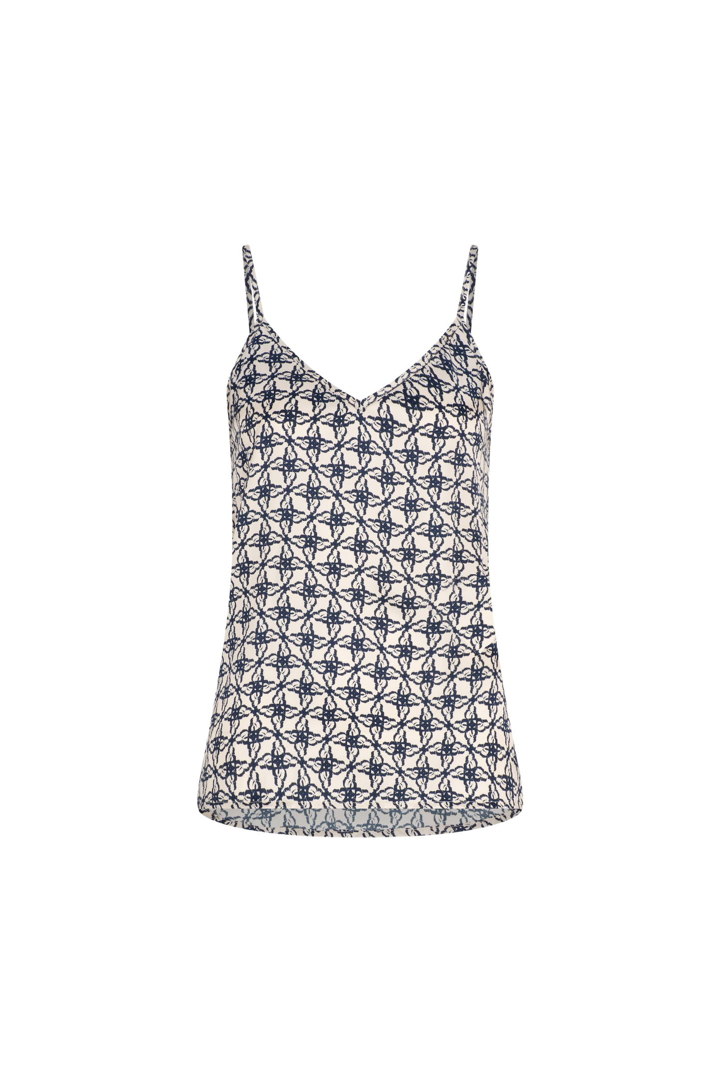 ADA SILK BIAS CAMI- NAVY