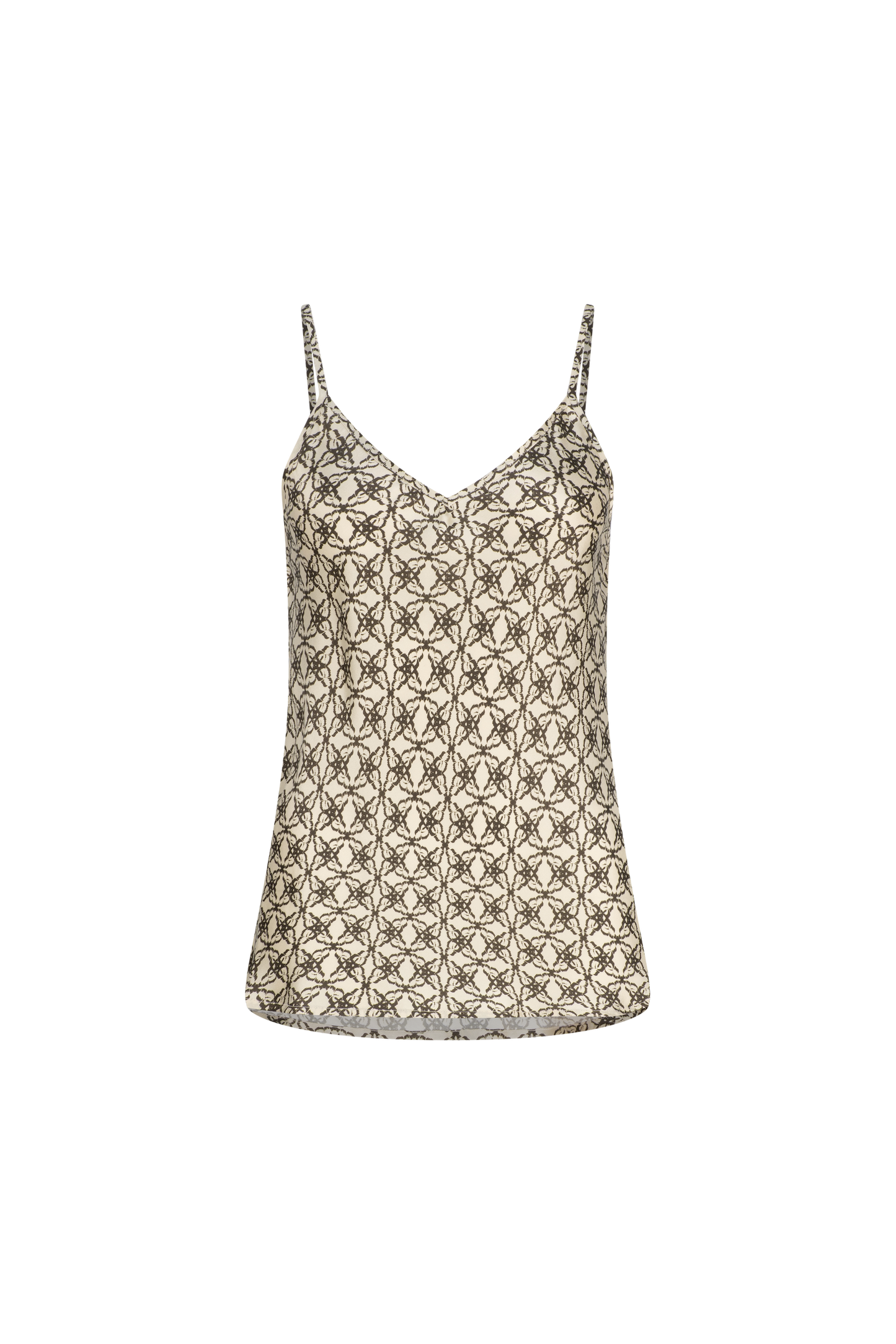 ADA SILK BIAS CAMI- OLIVE