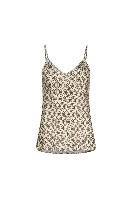 ADA SILK BIAS CAMI- OLIVE