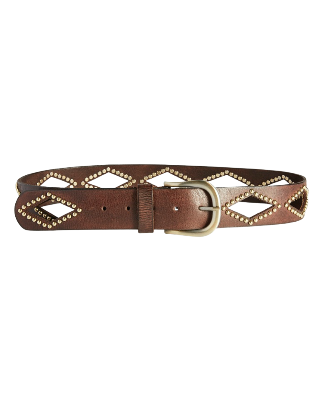 MIRANDA LEATHER STUD BELT