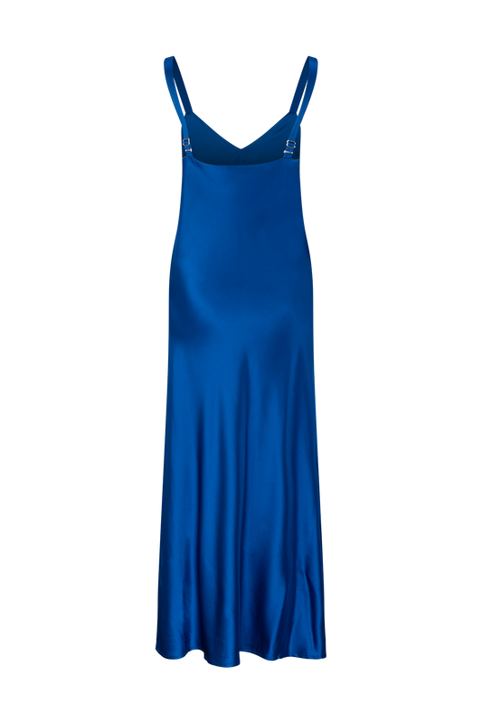 LIGHTNESS OF BEING SLIP DRESS - Cobalt