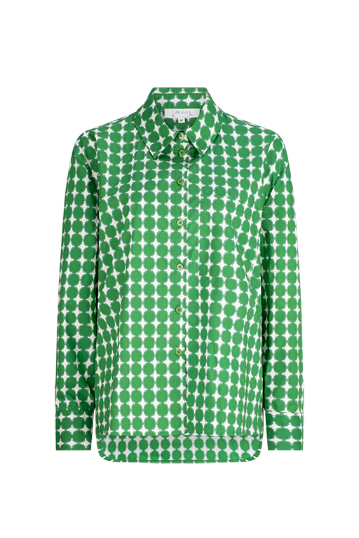 STELLA BOYFRIEND COTTON SHIRT STELLA FOREST