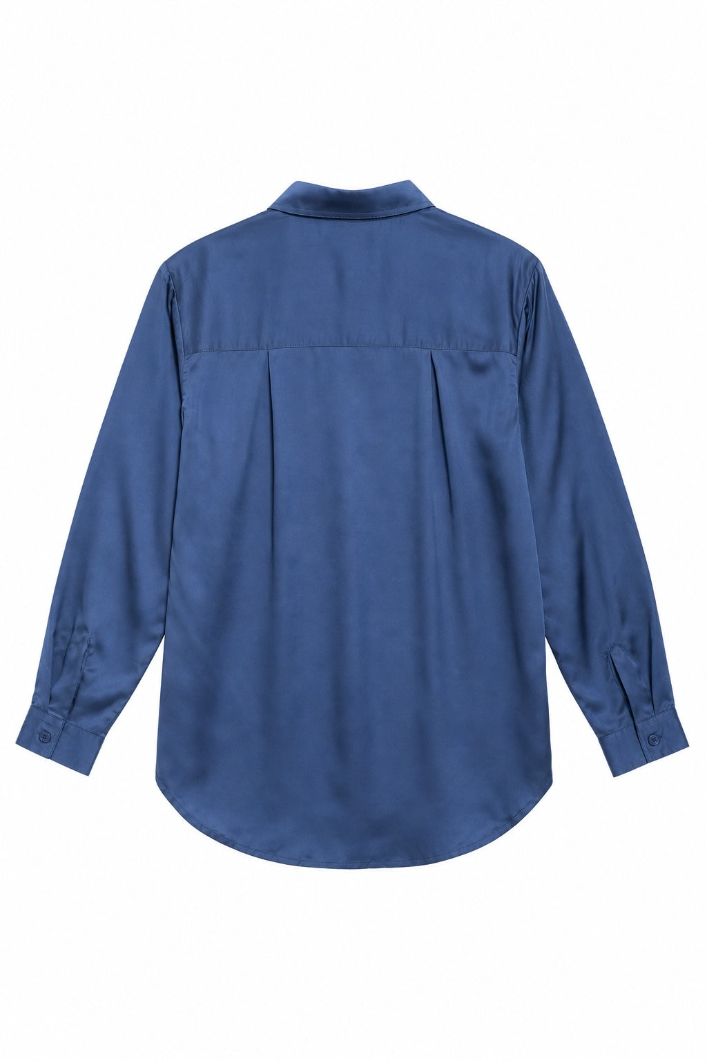 TIBI SLOUCH SHIRT- PETROL