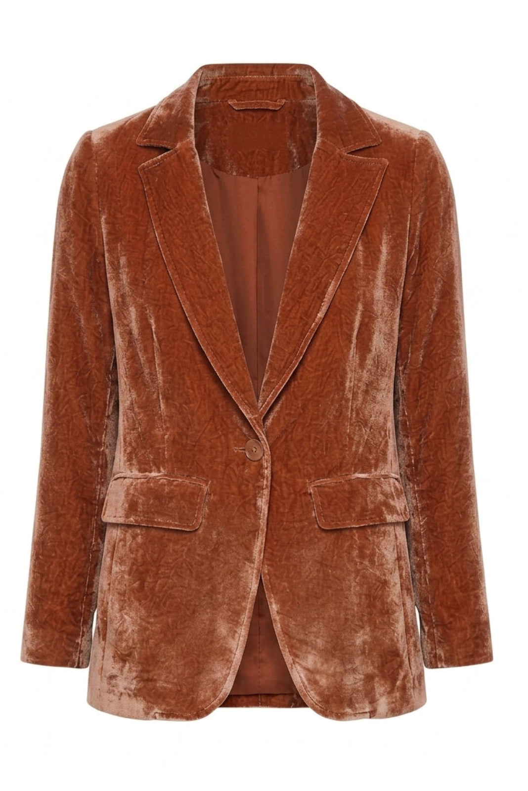 VALENTINE VELVET JACKET RUST