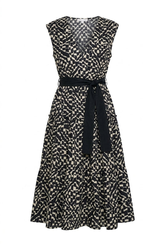 ALGERIA V NECK DRESS