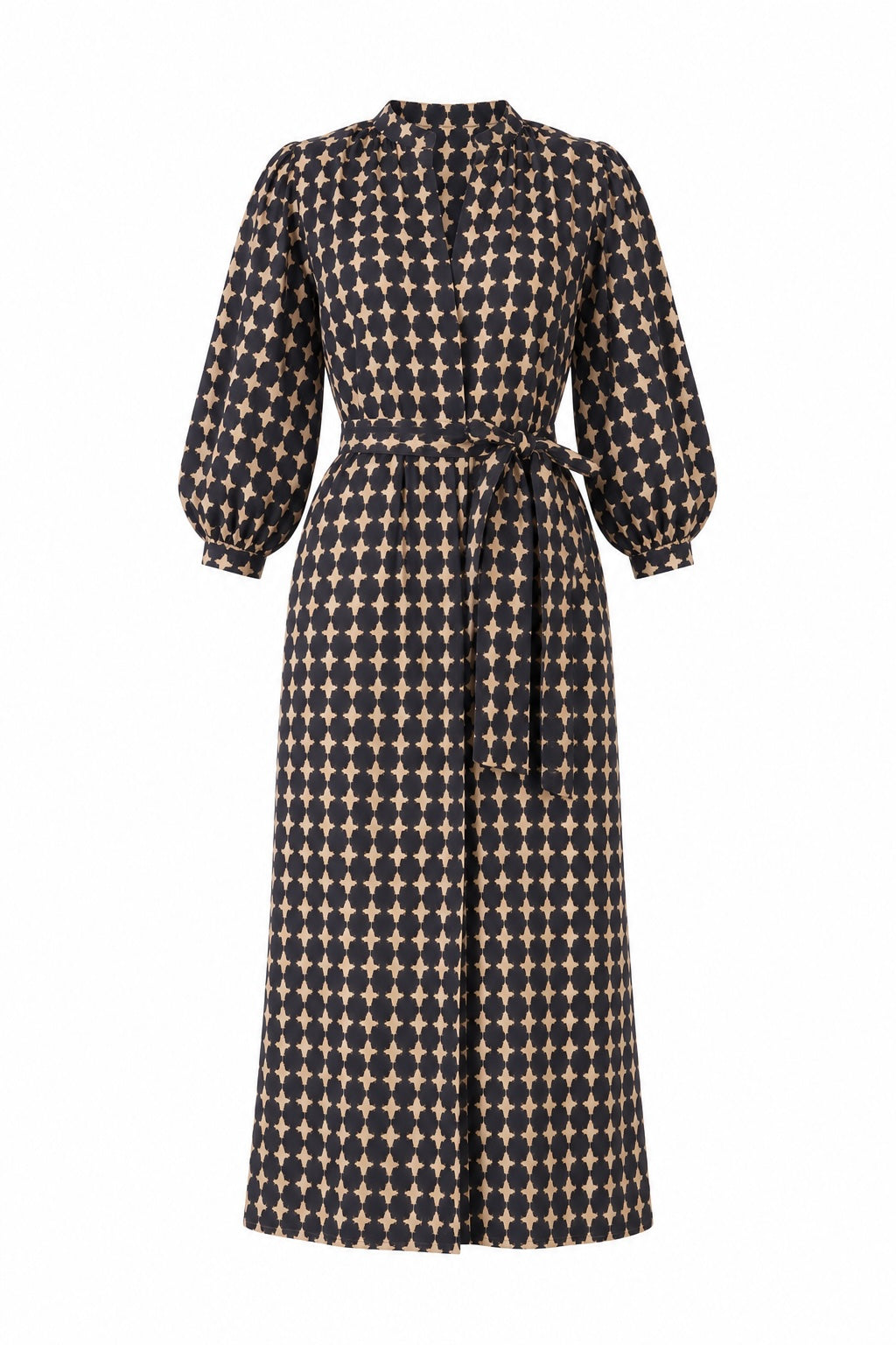 STELLA SHIRT DRESS -BLACK