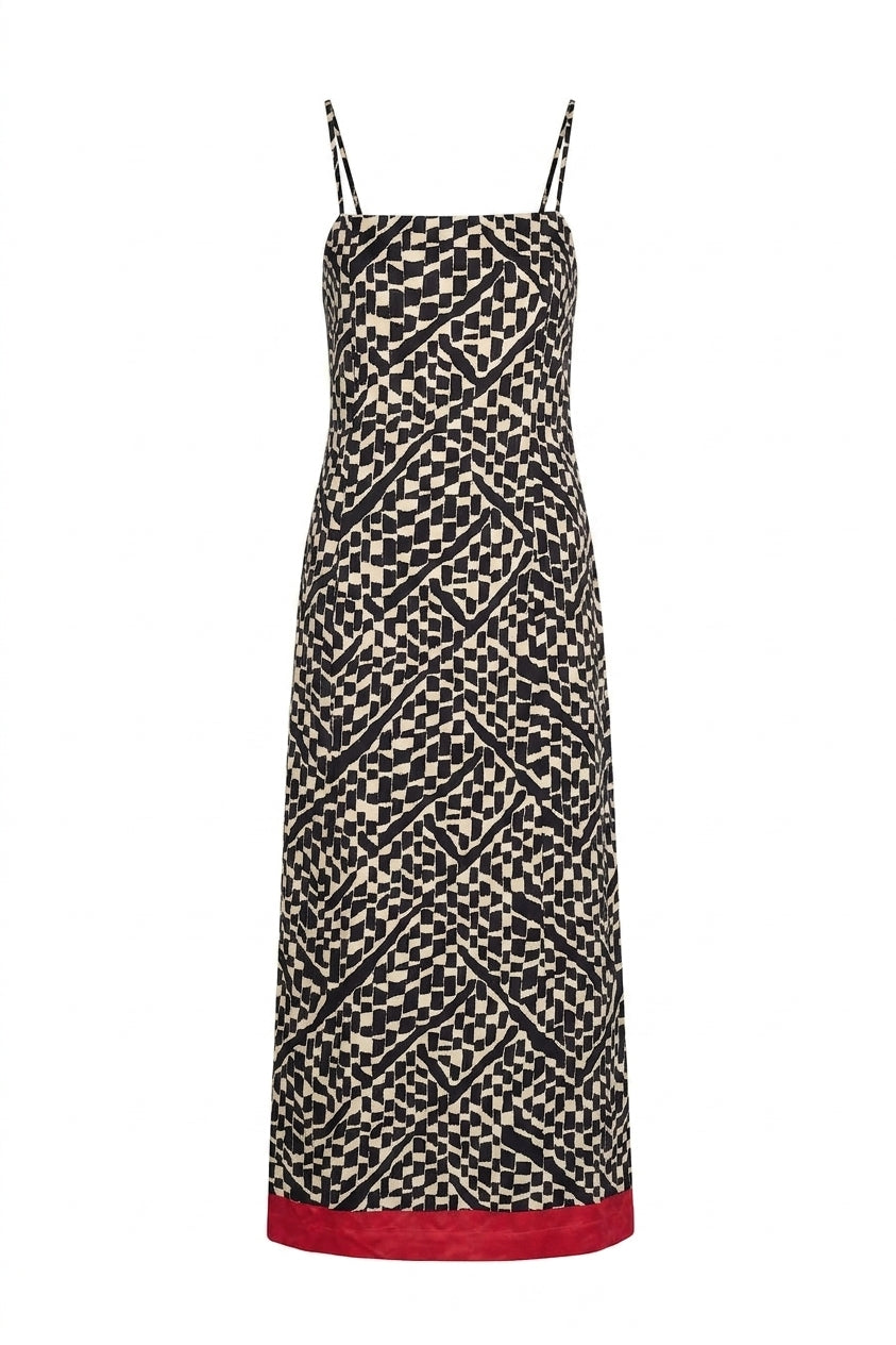 ALGERIA MAXI DRESS- Black