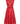 TIBI V NECK DRESS- Crimson