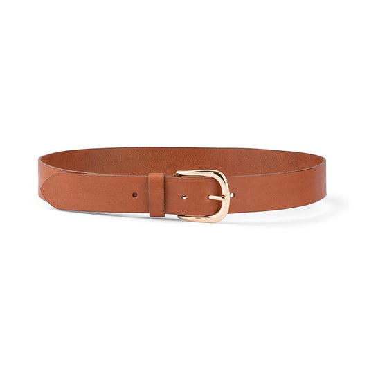 OWEN LEATHER BELT Tan
