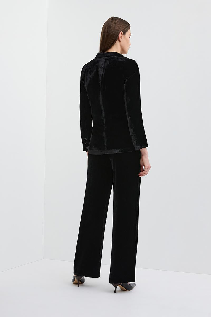 VALENTINE VELVET JACKET BLACK