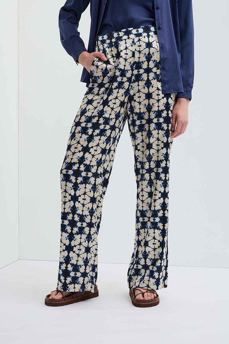 CLEO SILK SLOUCH PANT