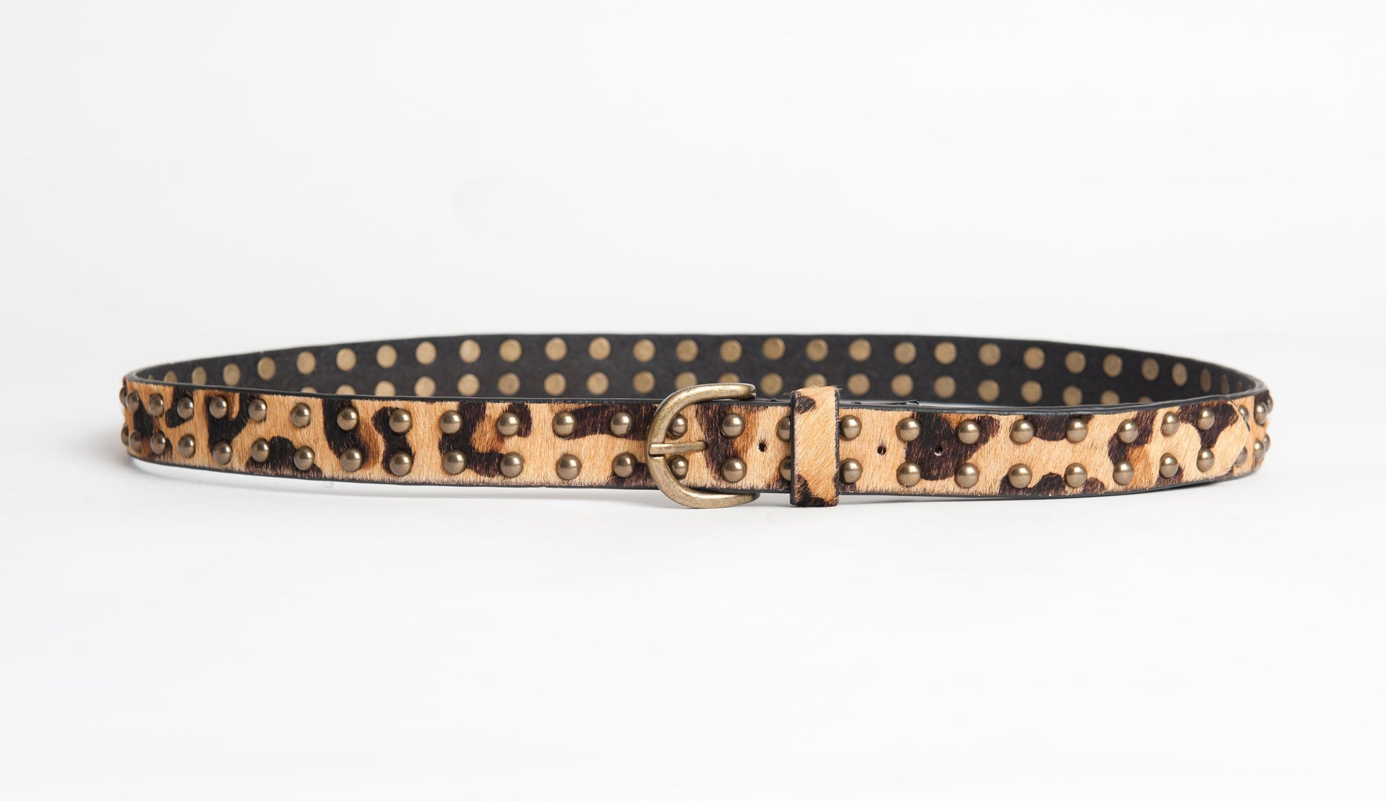 Caravan + Co Accessories M/L LEOPARD PRINT PONY BELT