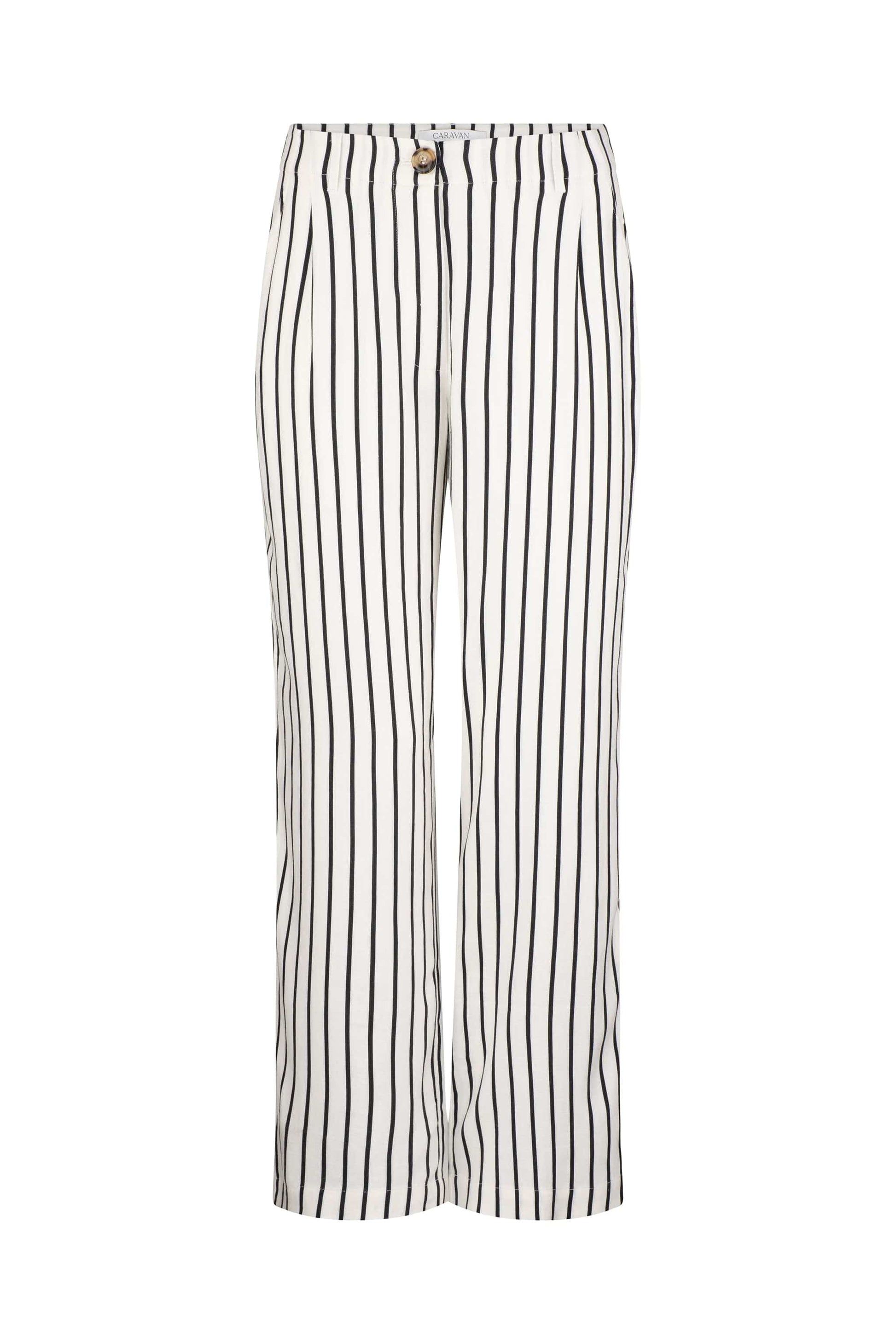 Caravan + Co Pant Bria Linen Pant - Wide stripe