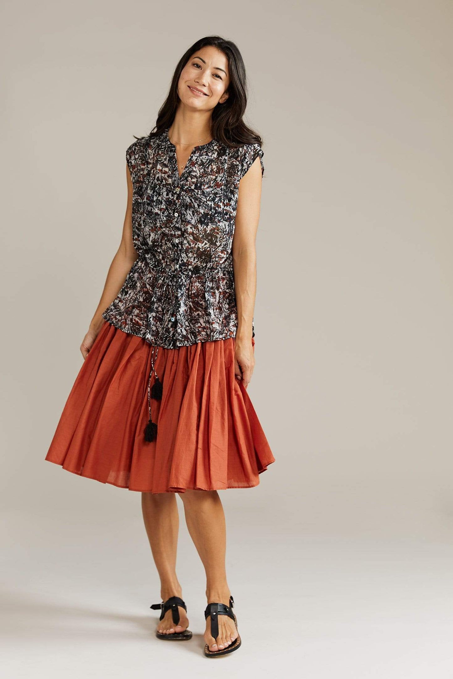Caravan + Co Pant INTO TO THE FREY GATHERED SKIRT
