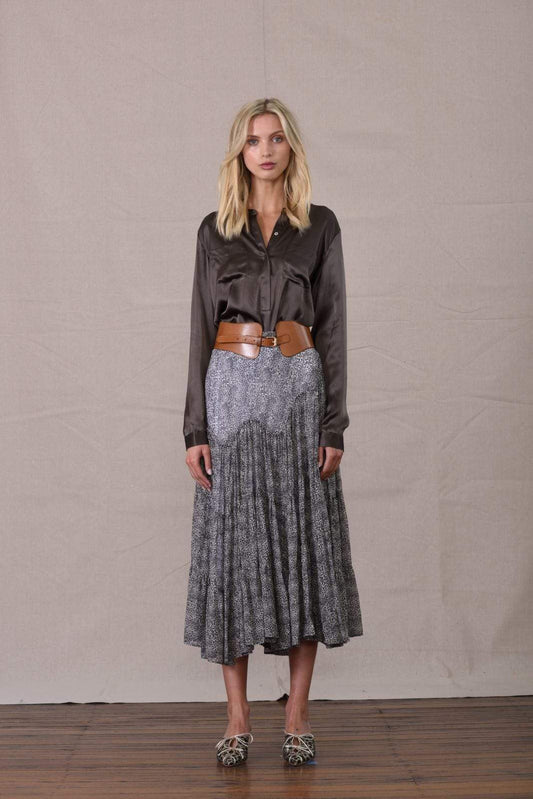 Caravan + Co Skirt CLAUDETTE TIERED SKIRT