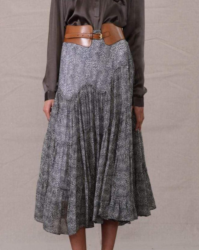 Caravan + Co Skirt CLAUDETTE TIERED SKIRT